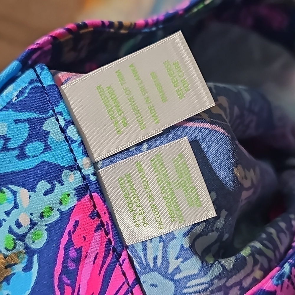 Lilly Pulitzer Luxletic Floral Pants Size 00 NWT - Picture 6 of 7